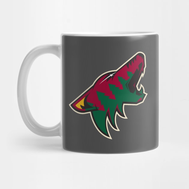 Minnesota Coyotes - Arizona Wild logo mashup by phneep